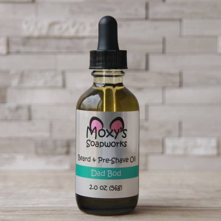2oz Pre-Shave Oil - Barbershop Scent for wholesale by Moxy's Soapworks