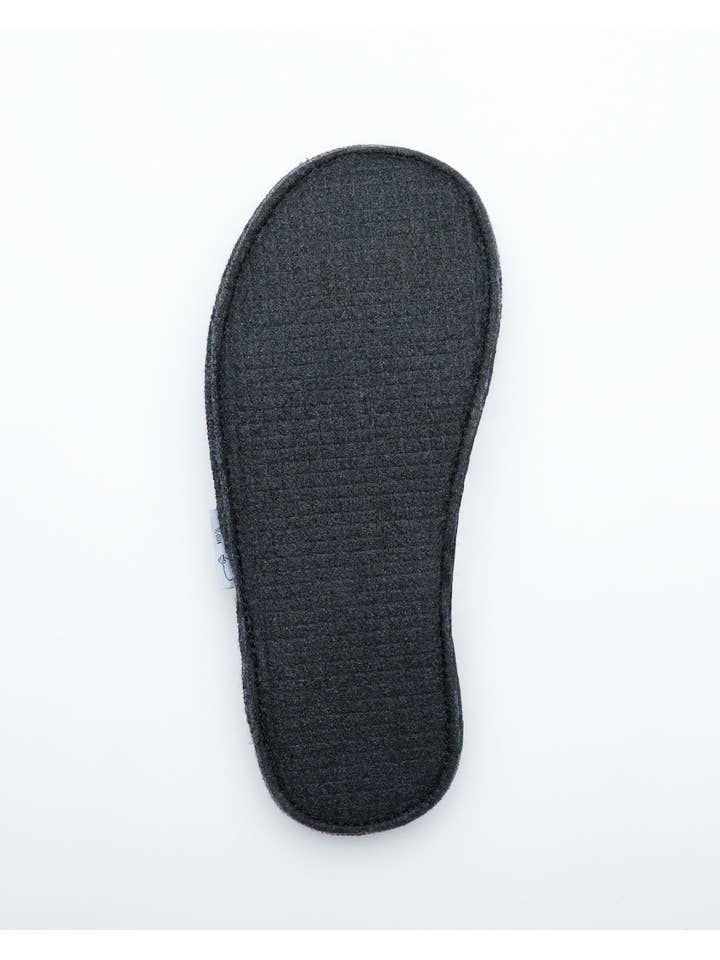 Le Clare - Wholesale Slippers - Women's - Women's Boiled Wool Stella Slipper Navy3