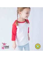 PLT Wholesale – T-shirt – Mulher por atacado – T-shirt Raglan LG 3/4 Manga 100% Poliéster