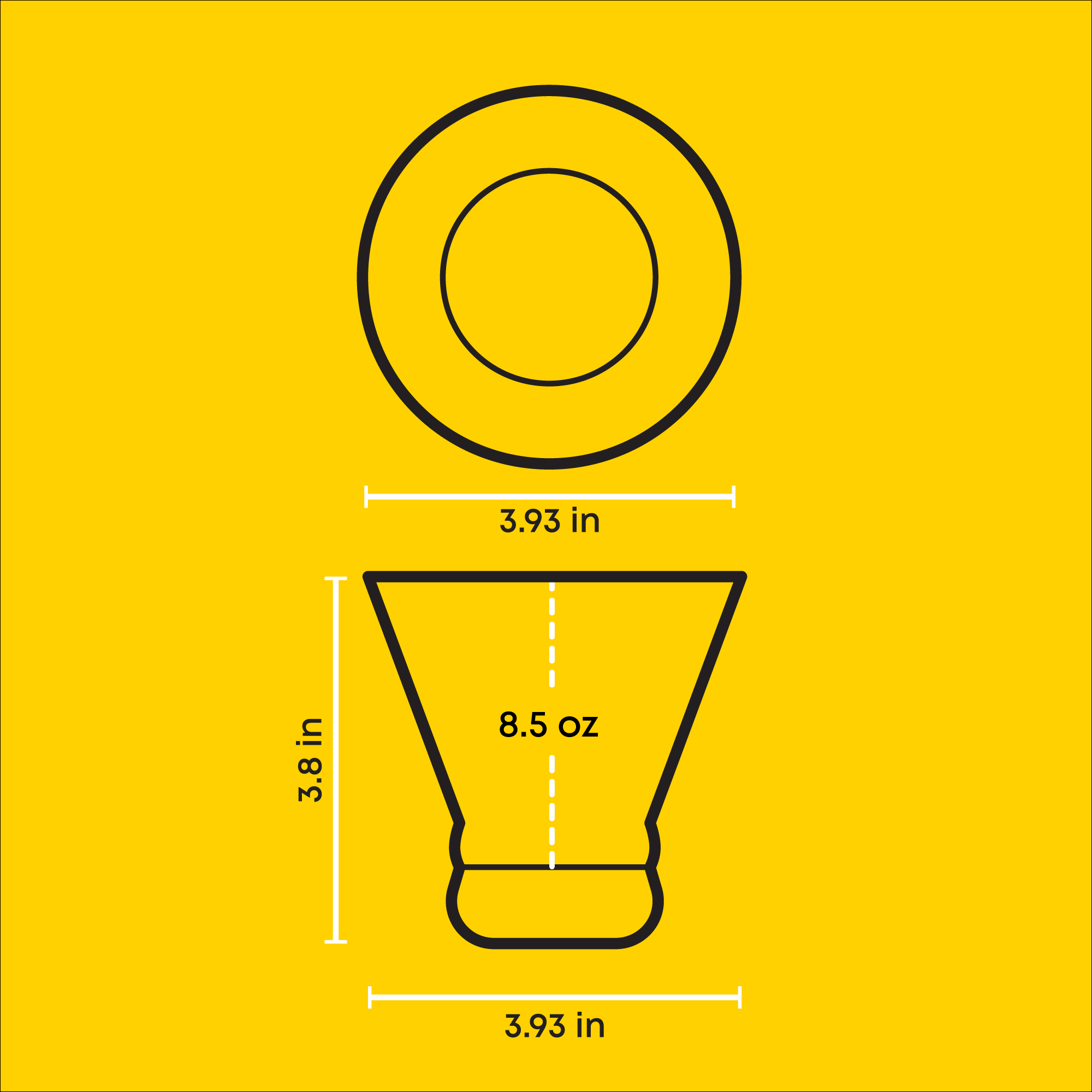 JoyJolt - Wholesale Cocktail/likeur glas - Afina Heavy Base Martiniglazen zonder steel10