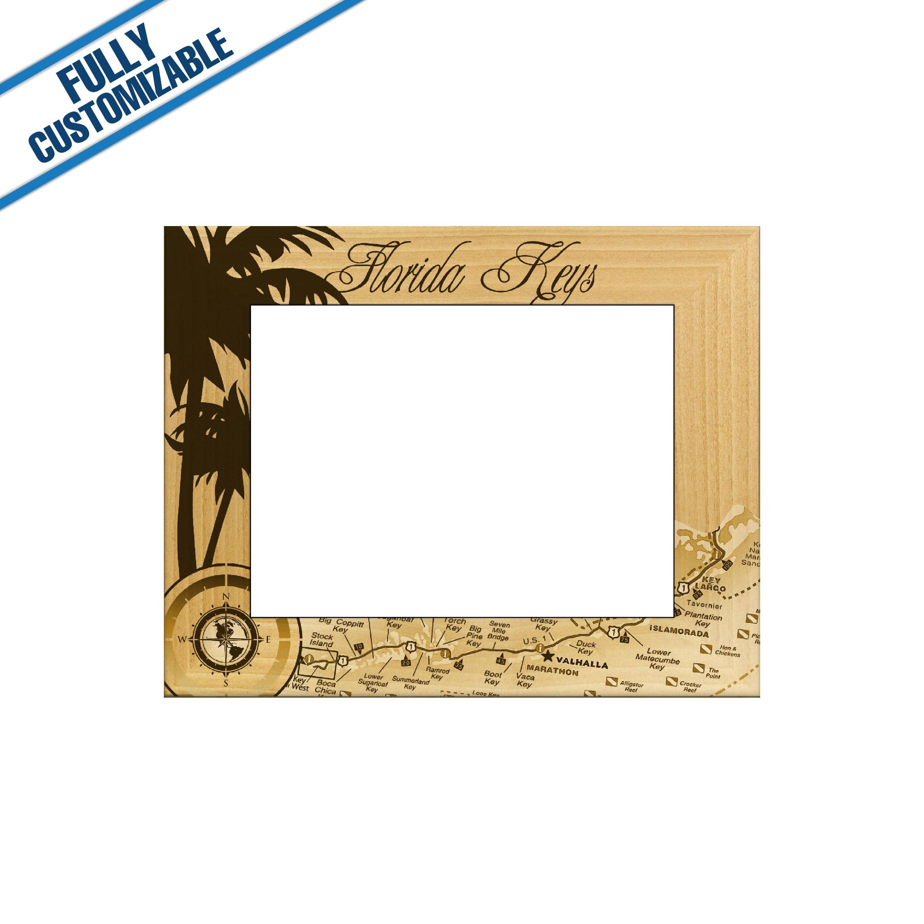 GiftWorksPlus - Wholesale Picture Frame - Engraved Alderwood Frame - Fully Customizable2