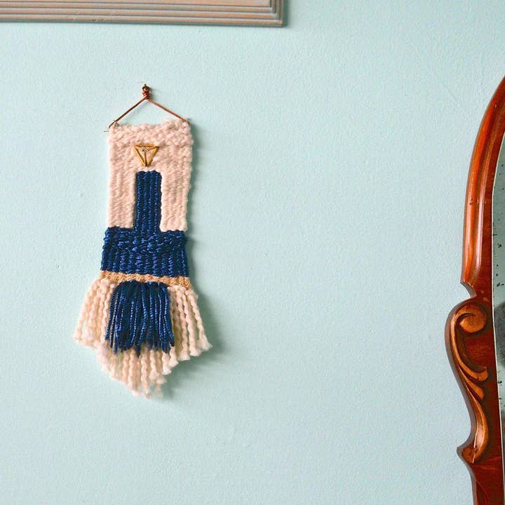 Burst Forth - abundant being handmade wall art, weaving home decor for wholesale by Foamy Wader