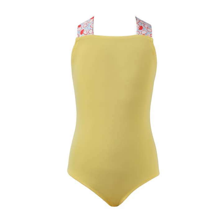 Arro One Piece Swimwear Yellow for wholesale by Lo easywear
