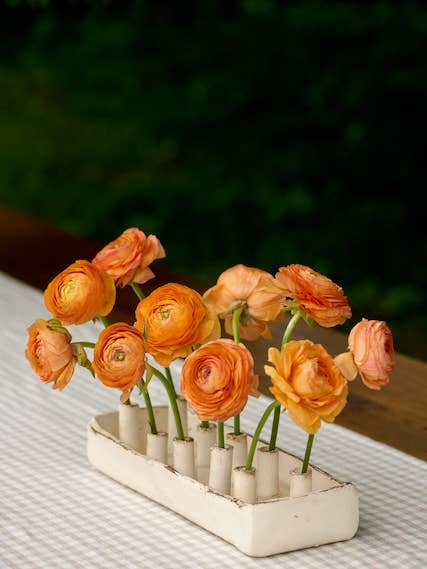 Ceramic Stem Vase for wholesale by Honeychurch