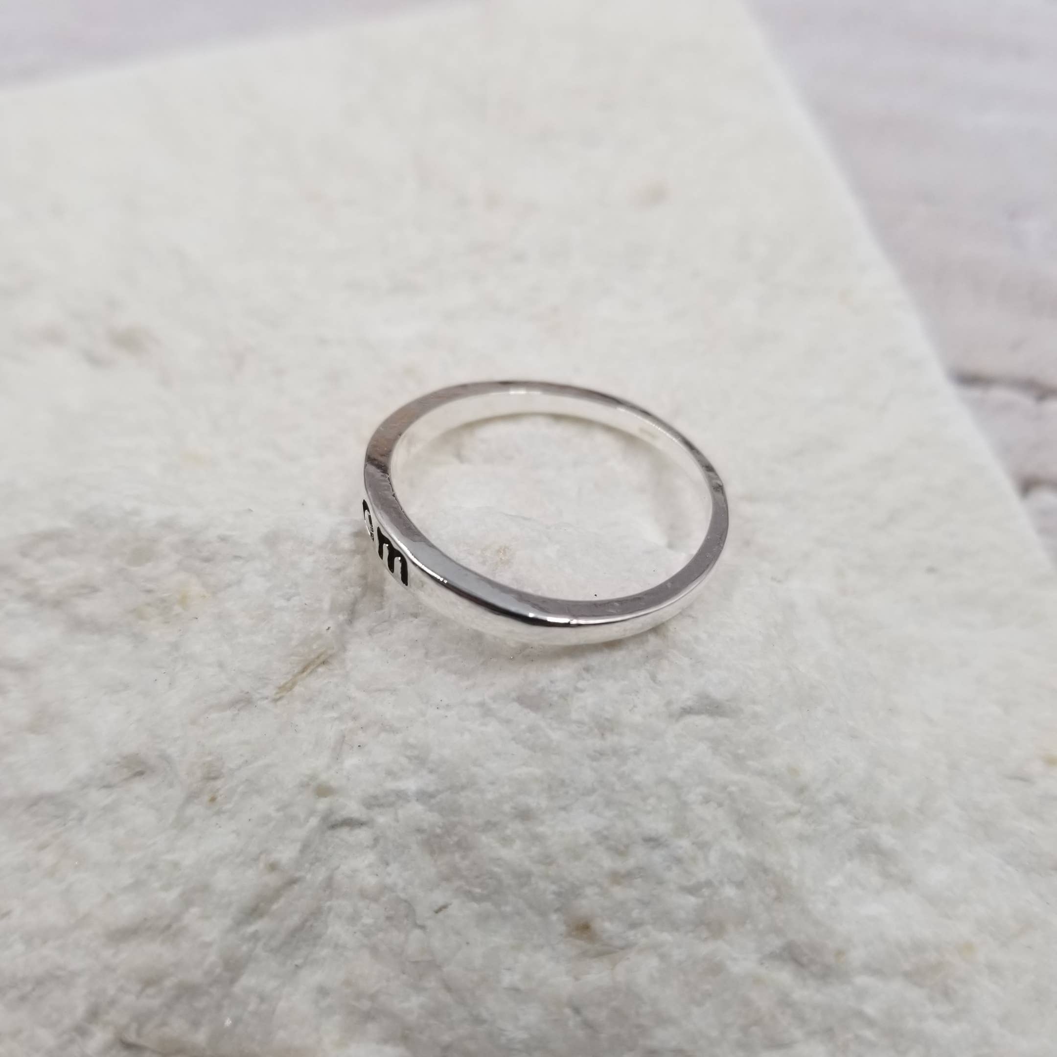 Treasure Wholesale - Wholesale Band/Stacked Ring - Mom Ring Mother's Day Gift1