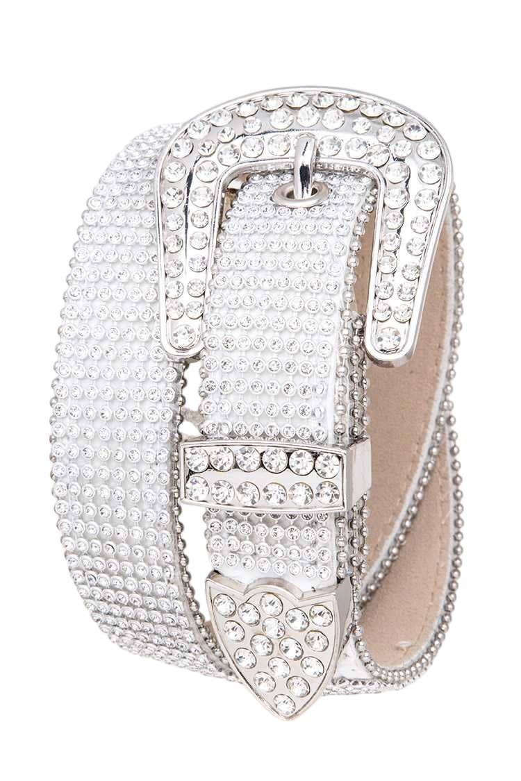 Rope & Spurs - Wholesale Belt - Kids - Kids Size Full Stone Leather Belt3