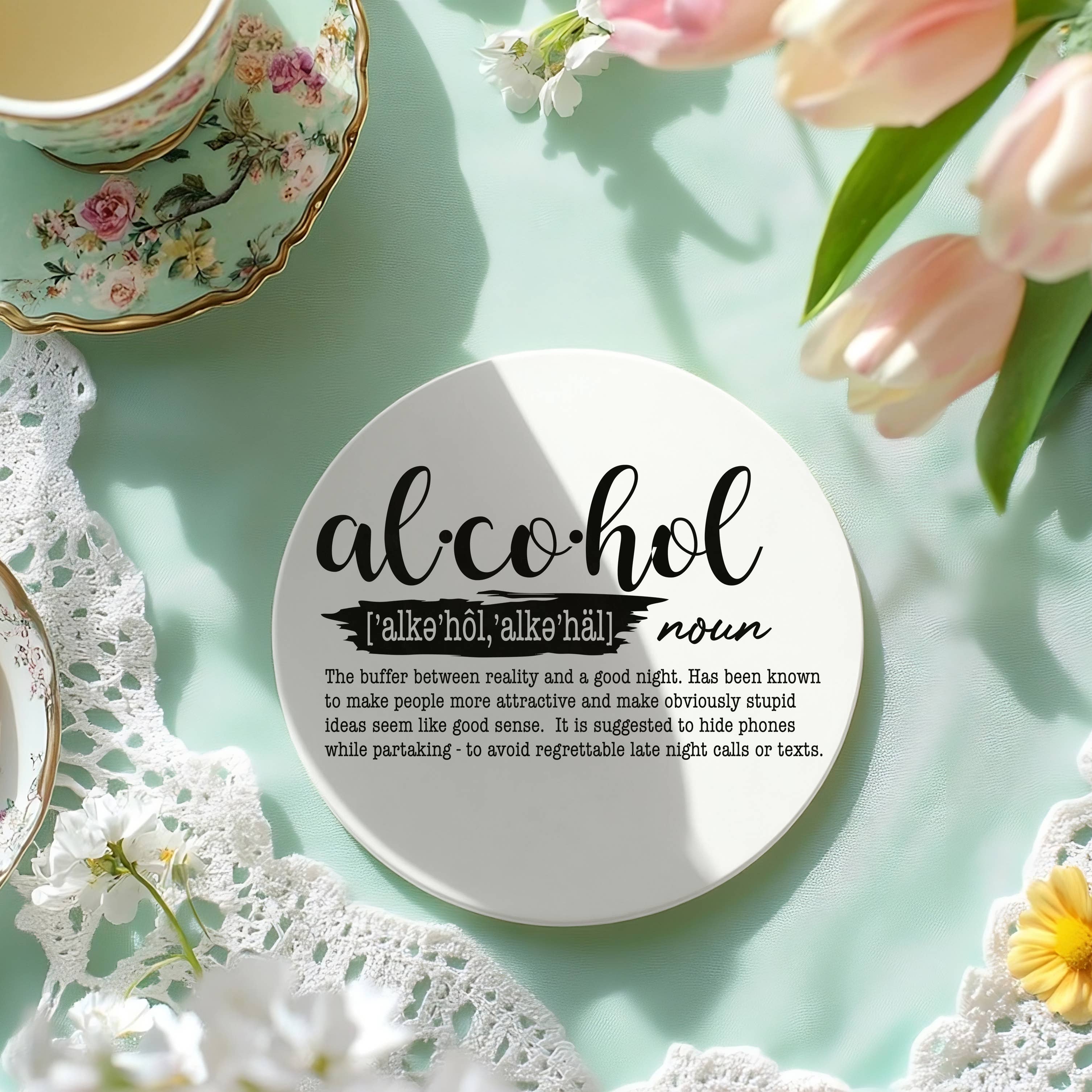 Gia Roma – Großhandel Untersetzer – Lustige Achterbahn-Geschenksets, Definitionen aus dem Humor-Getränkewörterbuch33