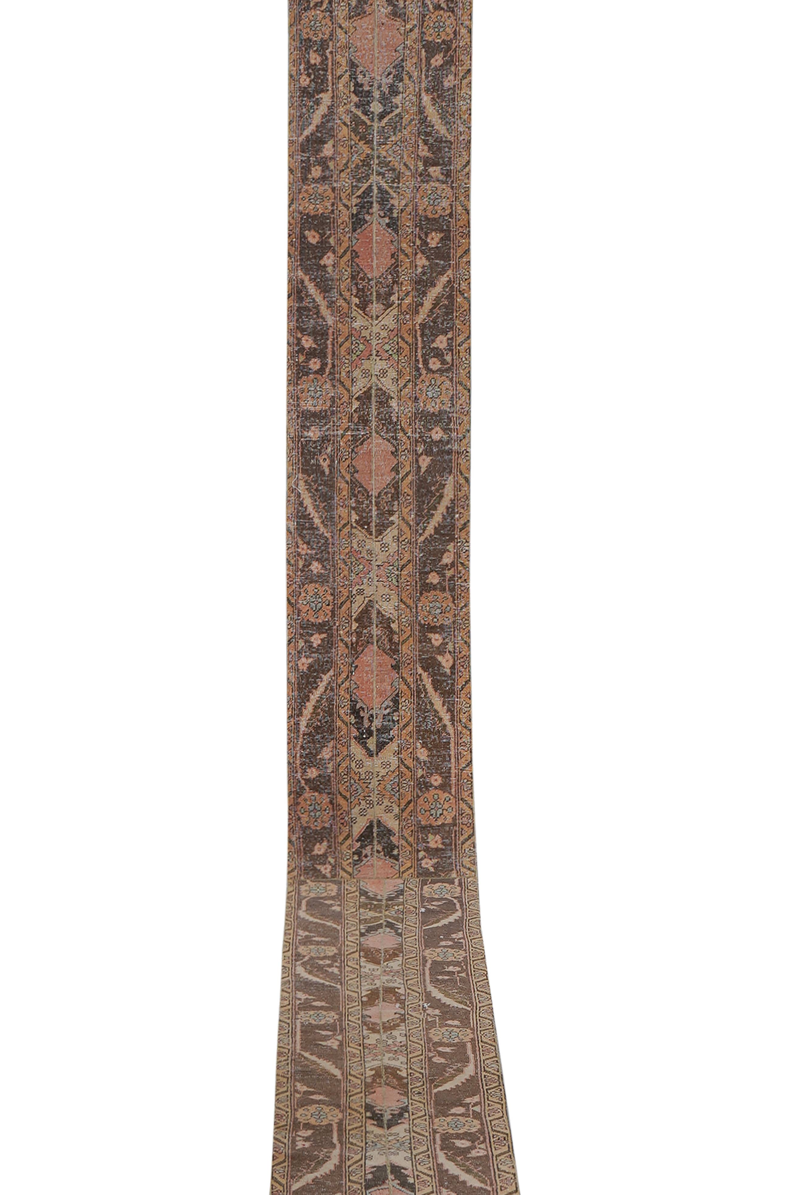 Vintage Pillows Store - Wholesale Runner Rug - 1960s Turkish Oushak Extra Long and Wide Runner - Stair Trea1