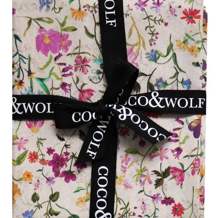 Coco & Wolf - Venta al por mayor Manteles - Mantel fabricado con tela Liberty LINEN GARDEN