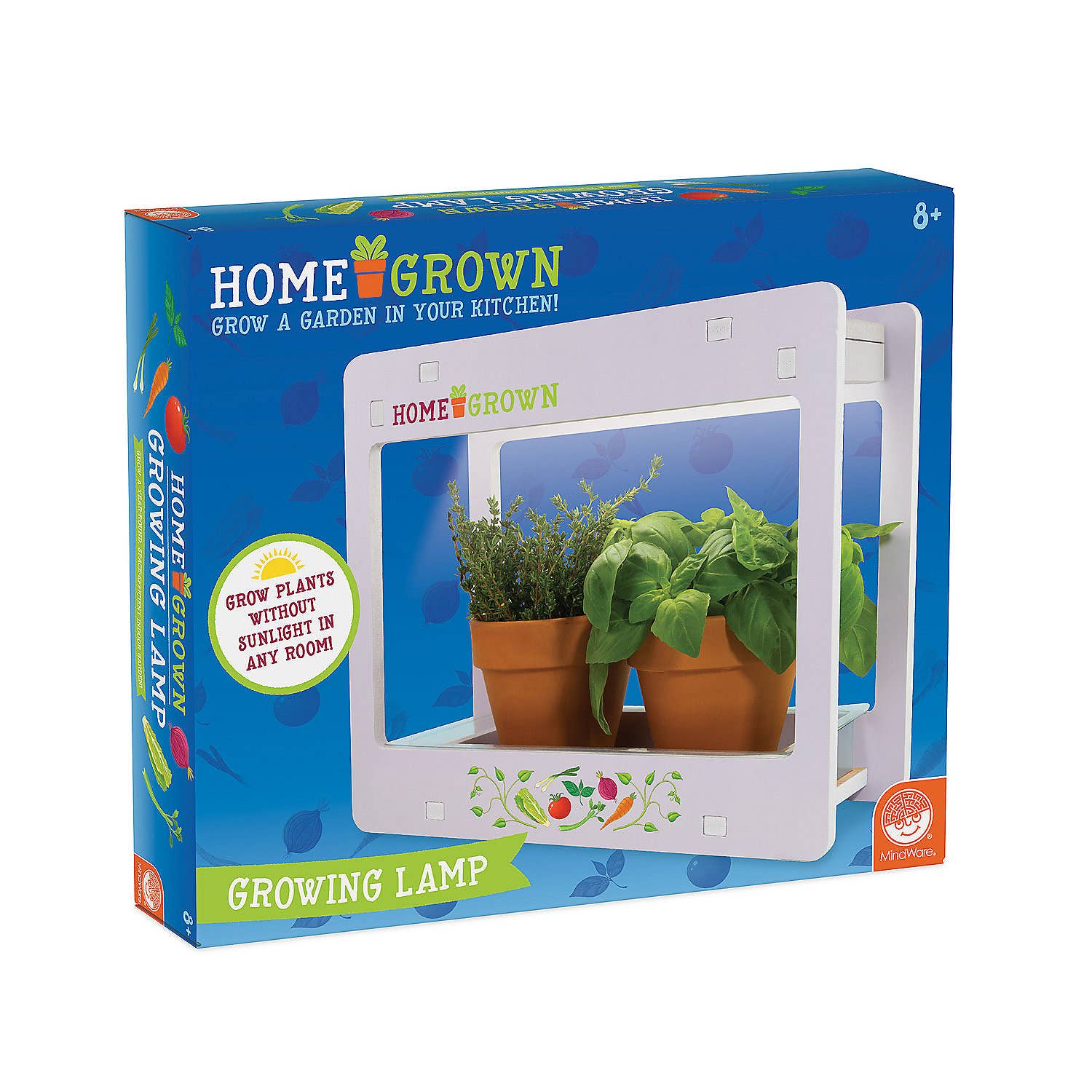 MindWare & Peaceable Kingdom - Wholesale Toy Set - Kids - Home Grown: Aero Growing Lamp0
