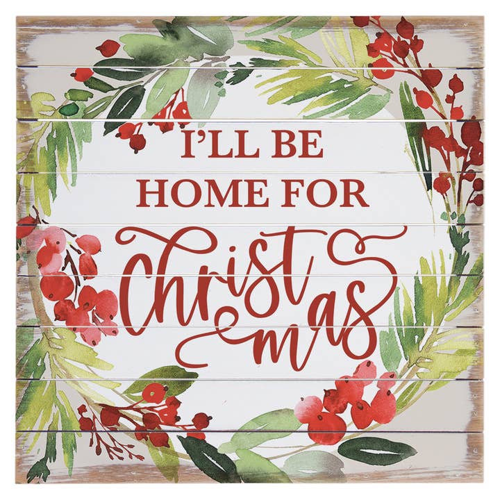 Sincere Surroundings – Engroshandel Skilt – Hjem til julekrans - perfekte paller