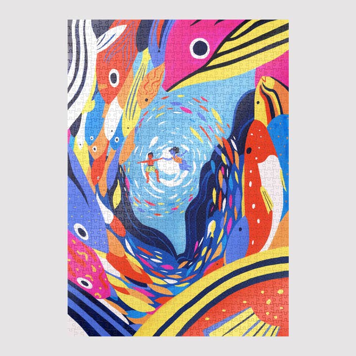 Editions Sulo - Wholesale Puzzle - Adult - The Aquatic Ballet by Roxane Campoy2