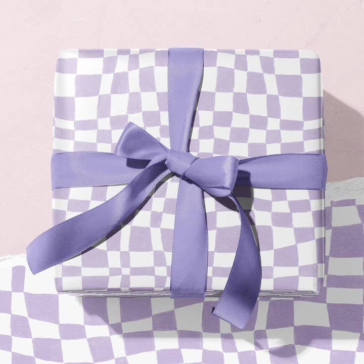 Checkerboard Gift Wrap Sheet | Wrapping Paper | Craft Paper for wholesale by Sister Paper Co.