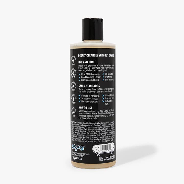 Gryme - Wholesale Body Wash/Shower Gel - Kids & Baby - Gryme 2-in-1 Body + Face Wash7