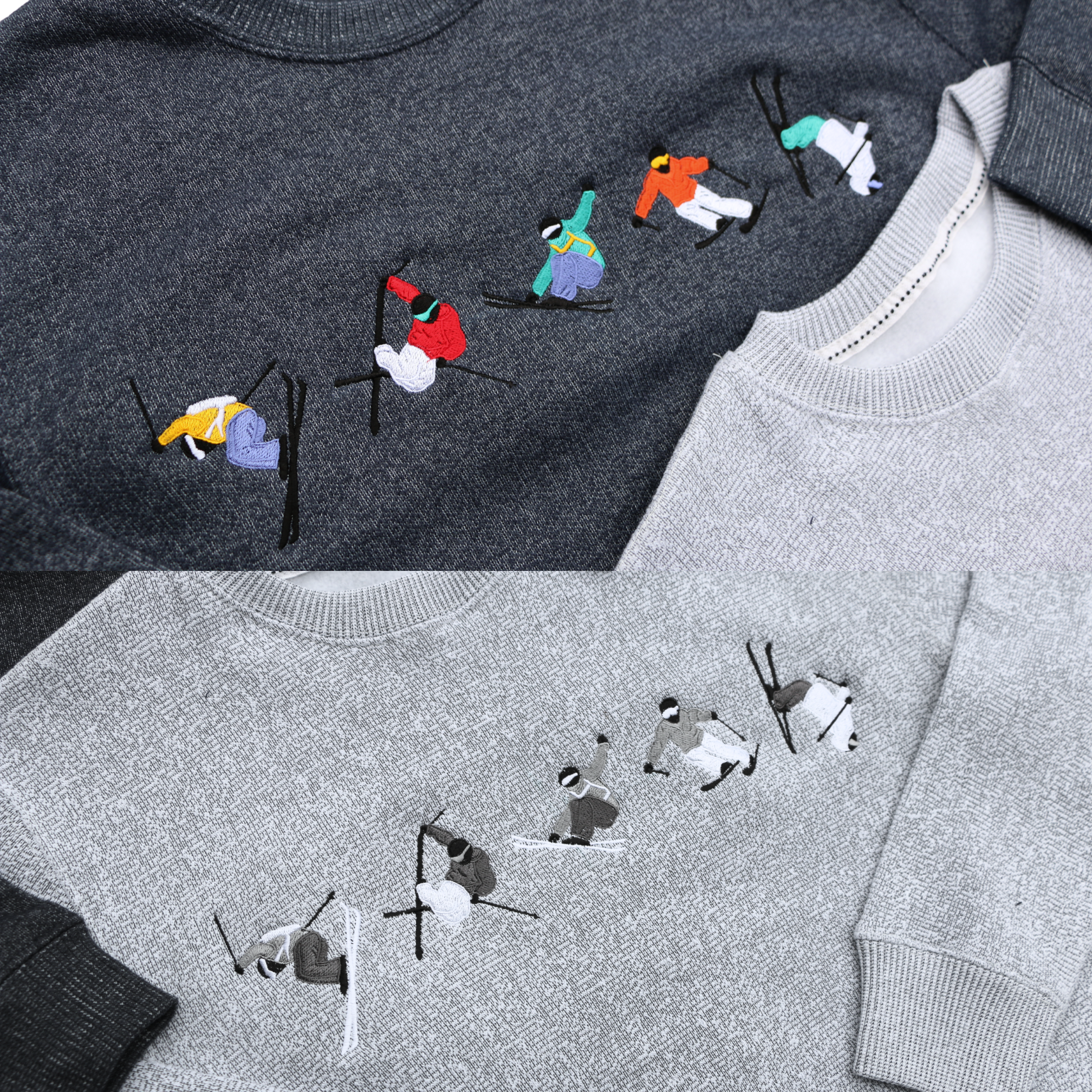 Creology - Wholesale Sweatshirt - Unisex - Ski Tricks Crewneck Sweatshirt1