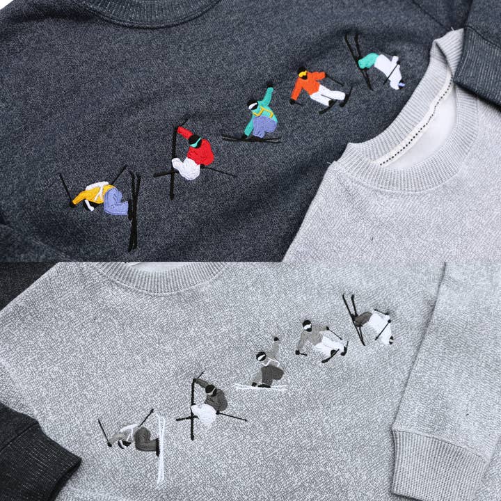 Creology - Wholesale Sweatshirt - Unisex - Ski Tricks Crewneck Sweatshirt1