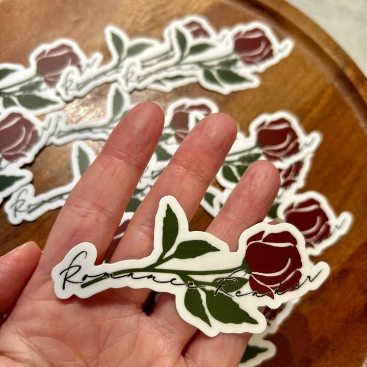 Axle Rose Co - Wholesale Sticker - Romance reader Sticker2