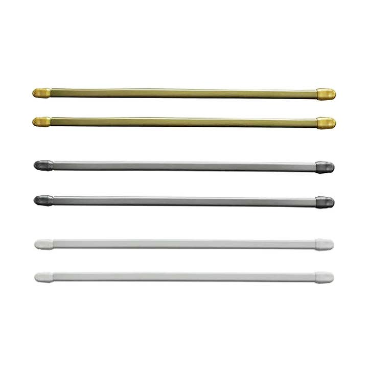 Adjustable Cafe Rods - Lightweight Voile 3 Sizes for wholesale by Evideco French Home Goods