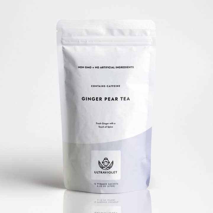 Ginger Pear Tea | Detox Blend for wholesale by Ultraviolet Tea