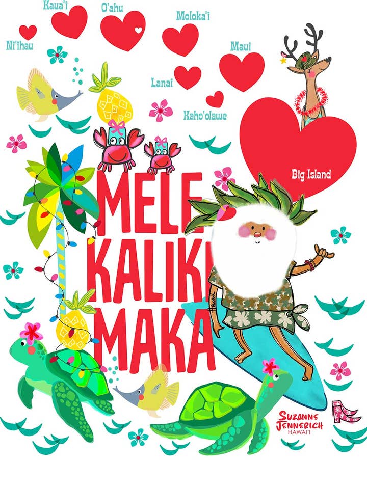 SANTA in ARMY shirt kitchen towel for wholesale by Suzanne Jennerich