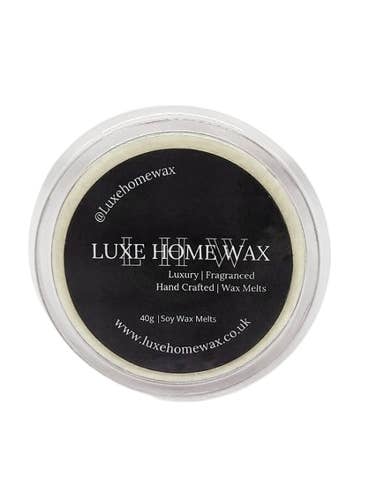 Pot de segment de coeur en poudre pour pour la vente par Luxe Home Wax