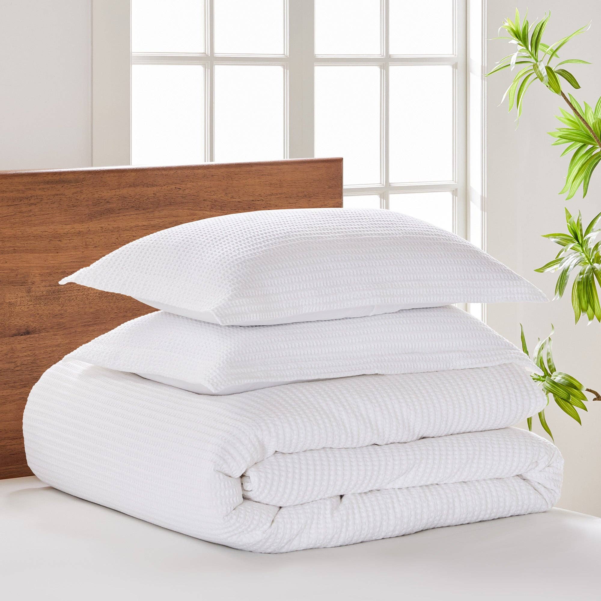 Levtex Home - Wholesale Bedding Set - Cloud Waffle Duvet/Comforter Set13