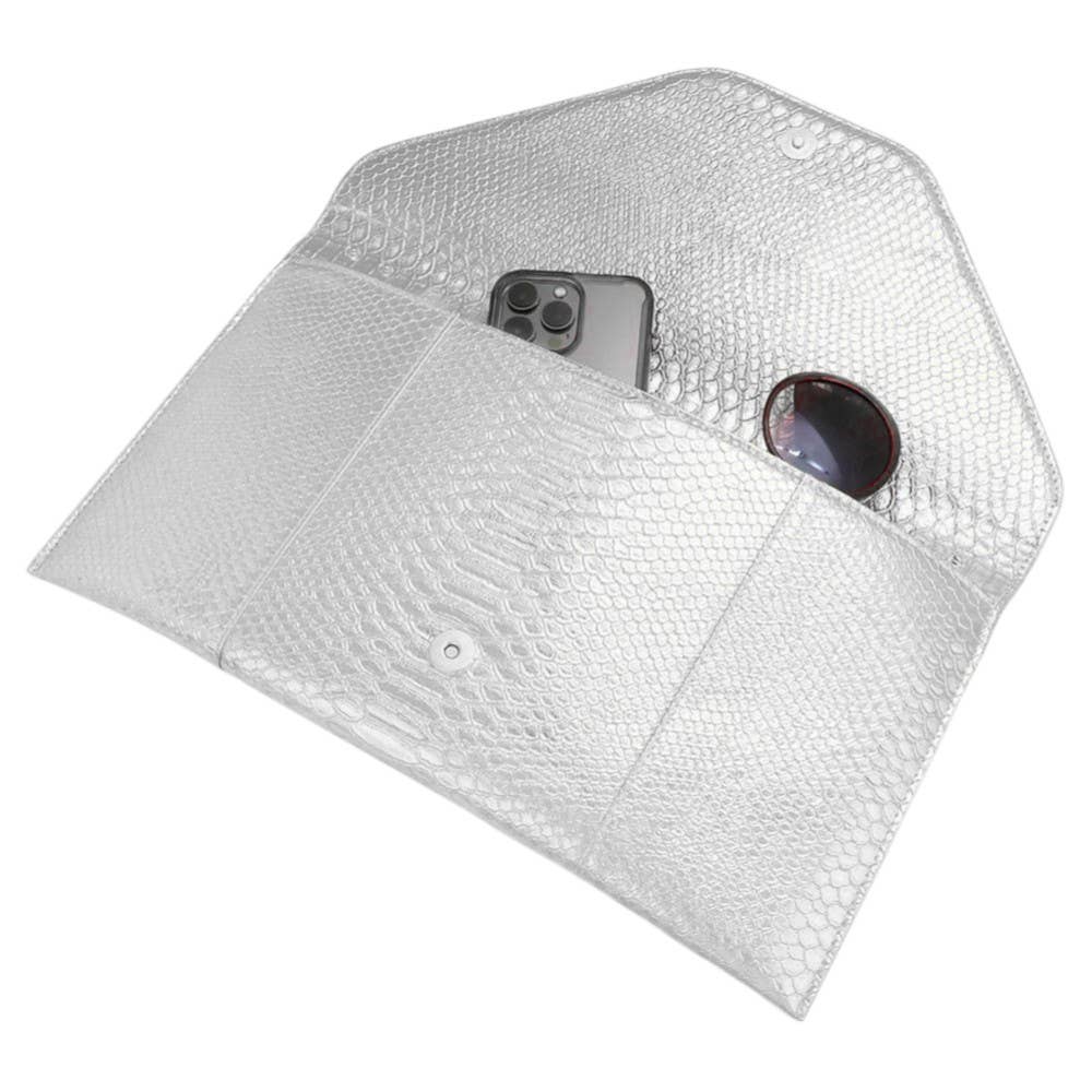 Sensibling Corp. - Wholesale Clutch Bag - Women's - Snake Skin Patterned Envelope Clutch / Shoulder Bag2