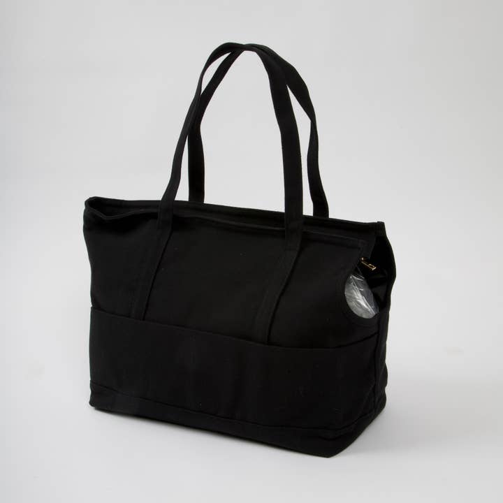 Hundväska i Canvas (svart) för wholesale av Int. Pets