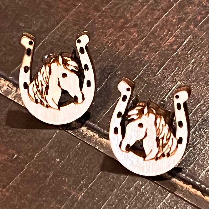 Suchfungoods – Großhandel Ohrstecker – Ohrstecker in Pferdeschuhform0