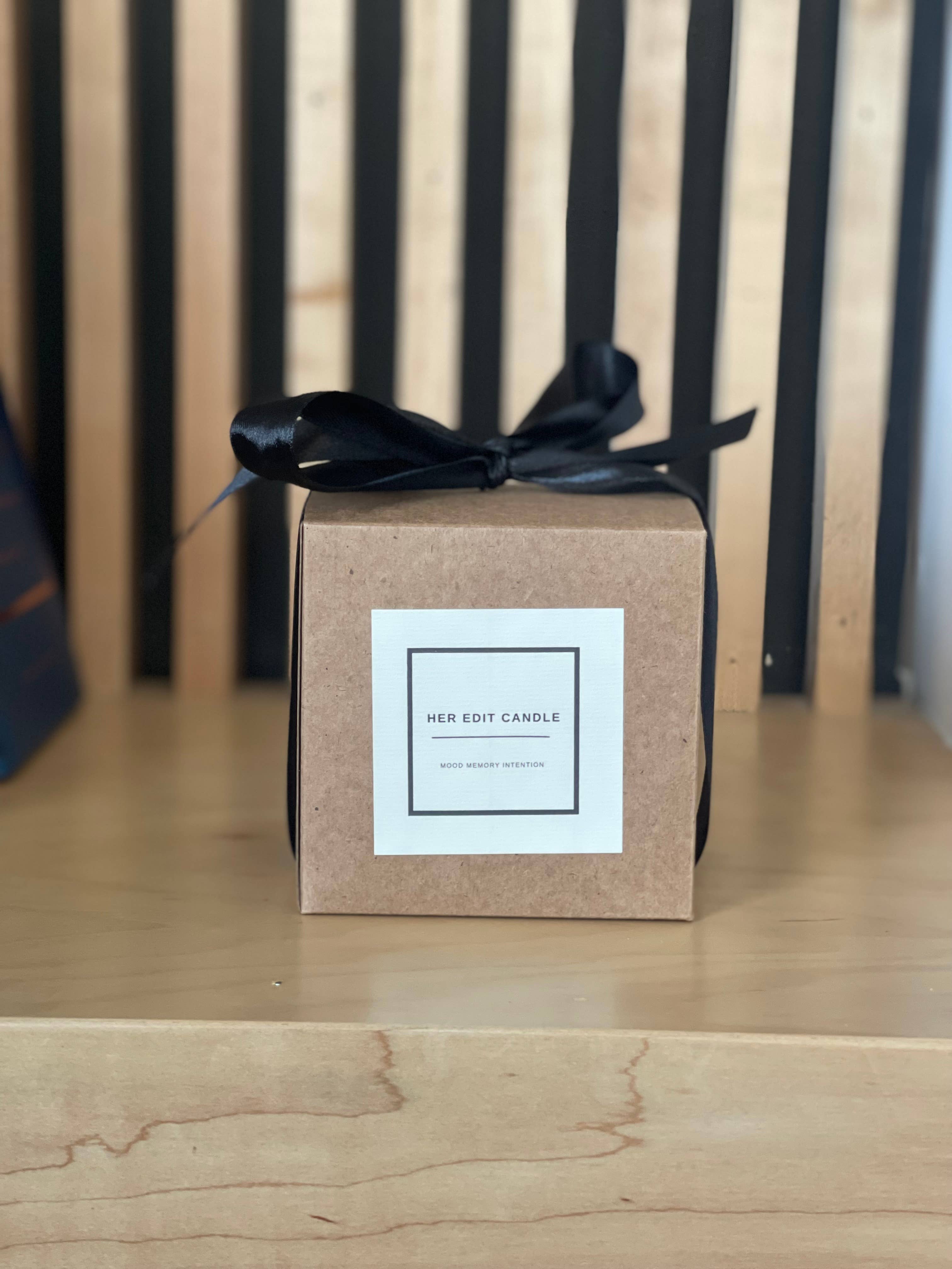 Her Edit Candle - Wholesale Jar/Filled Candle - Sanctuary Candle- Sandalwood, Palo Santo & Vanilla 1