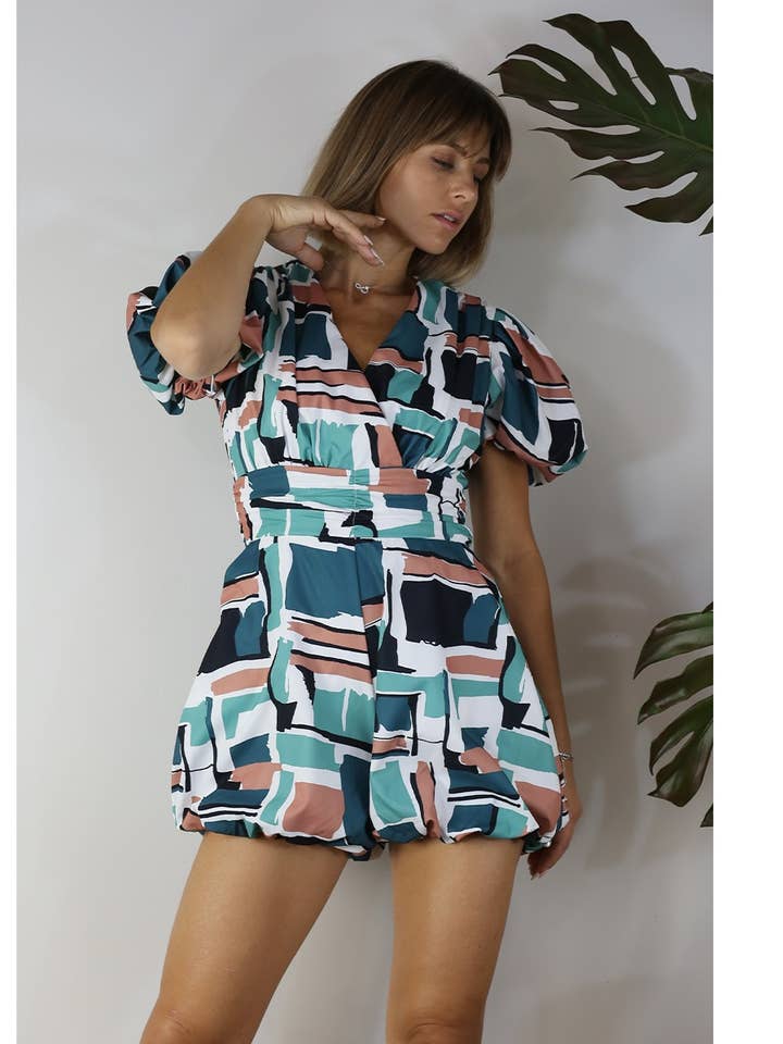 STRAMPLER MIT PUFFÄRMELN für den Großhandel von Mulla