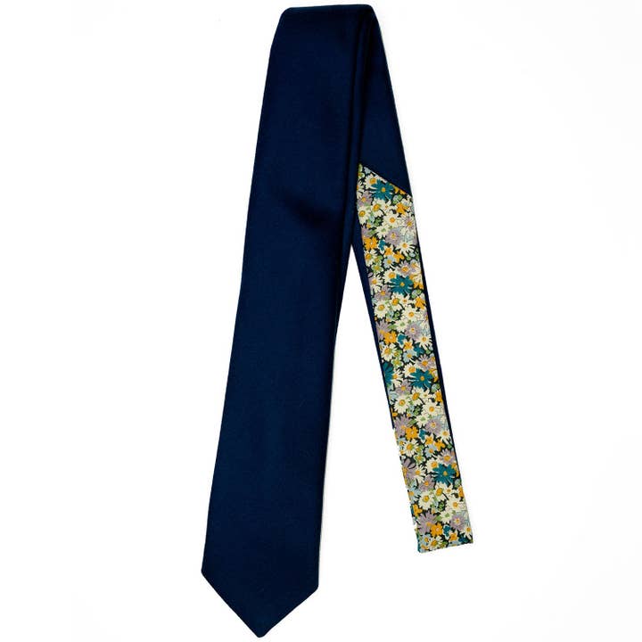 Pomp & Ceremony - Wholesale Necktie - Men's - Wool & Liberty London Accent Tie - Royal Blue2