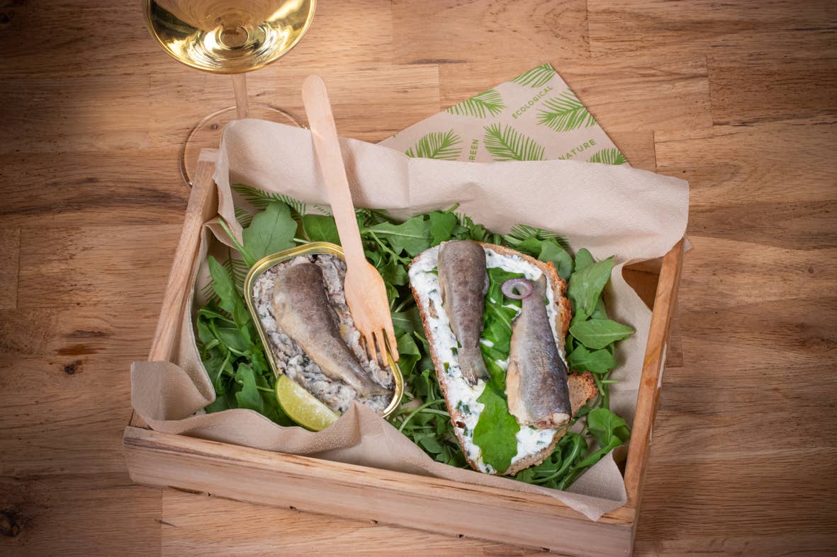 La Truitelle - Wholesale Tinned Fish - Mountain trout, lemon and basil marinade - 1002