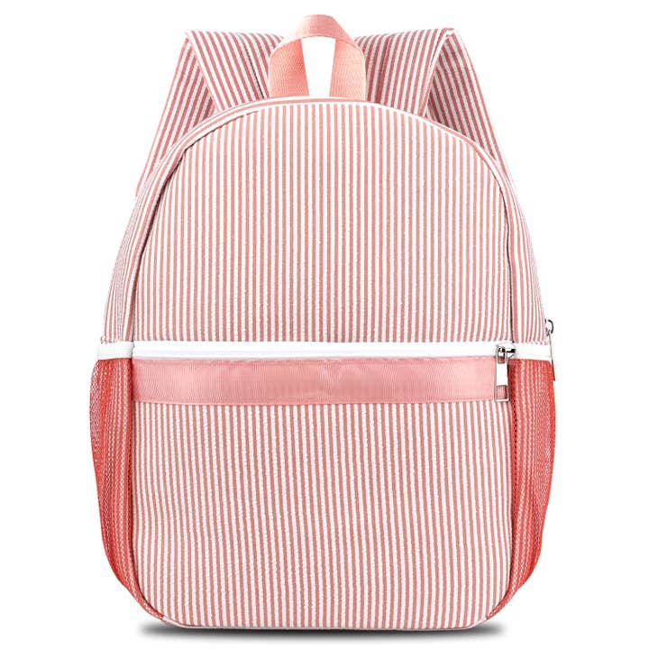 Seersucker-rygsæk til småbørn - Rosa Pink for engroshandel hos Morxy LLC