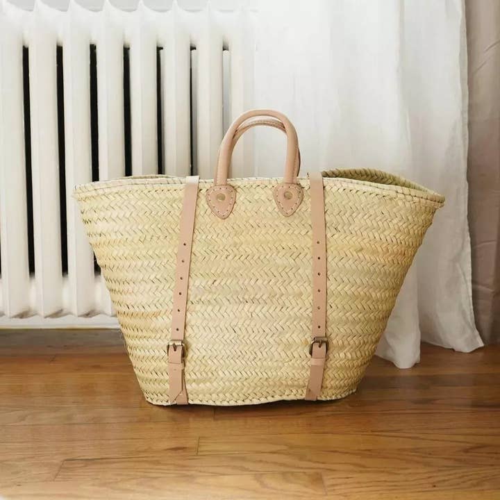 Twins Basket – Saco de praia por atacado – Saco de Palha Feito à Mão – Cesta de Verão Fofa, Saco de Praia3