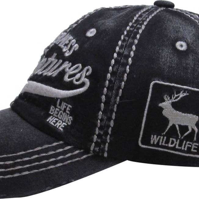 KBETHOS - Wholesale Baseball Cap - Unisex - ADVENTURES VINTAGE BALLCAP