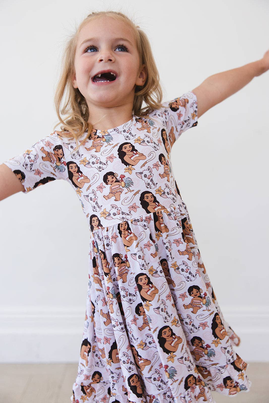 Blush Lotus - Wholesale Dress - Kids - Wayfinder - Ruffle Dress15