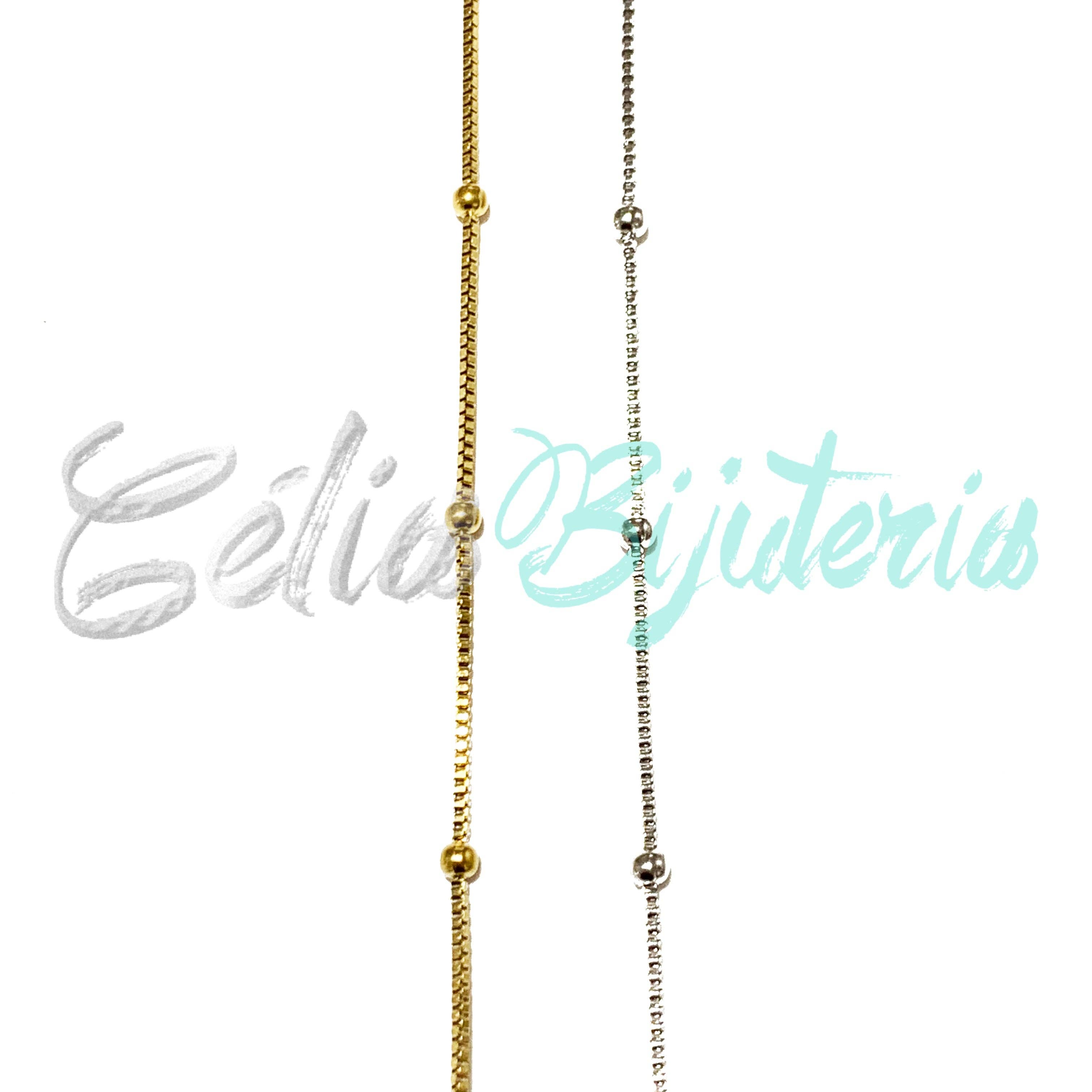 Celli Biju - Vendita all'ingrosso Collane a catena e maglie - Corrente al metro di Acciaio Inox1