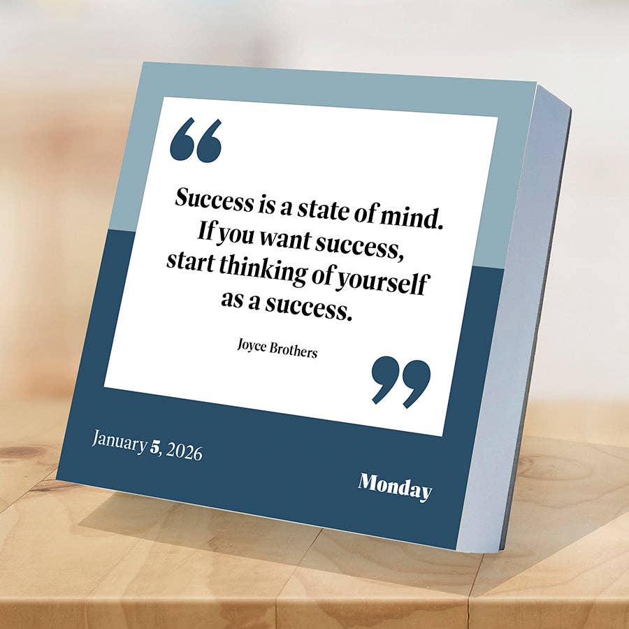 TF Publishing - Paper Goods - Vente Calendrier - Calendrier de bureau quotidien Inspire 20262