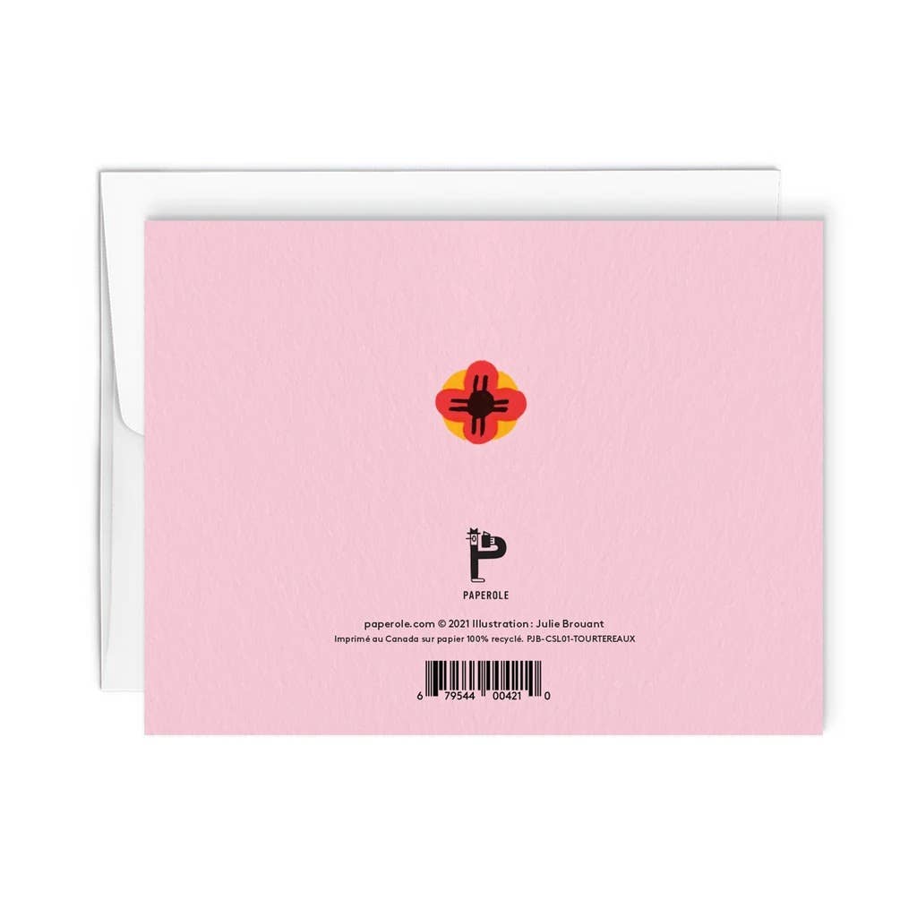 Paperole – Engroshandel Hverdagshilsen kort – TOURTEREAUX - lykønskningskort2