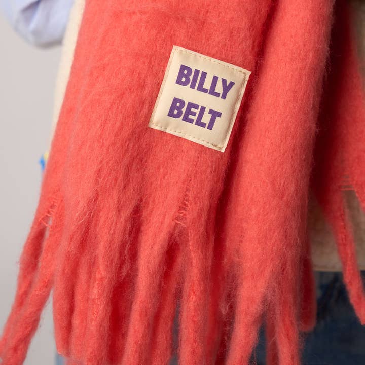 BILLYBELT - Vente Écharpe – femme - Echarpe - Corail3
