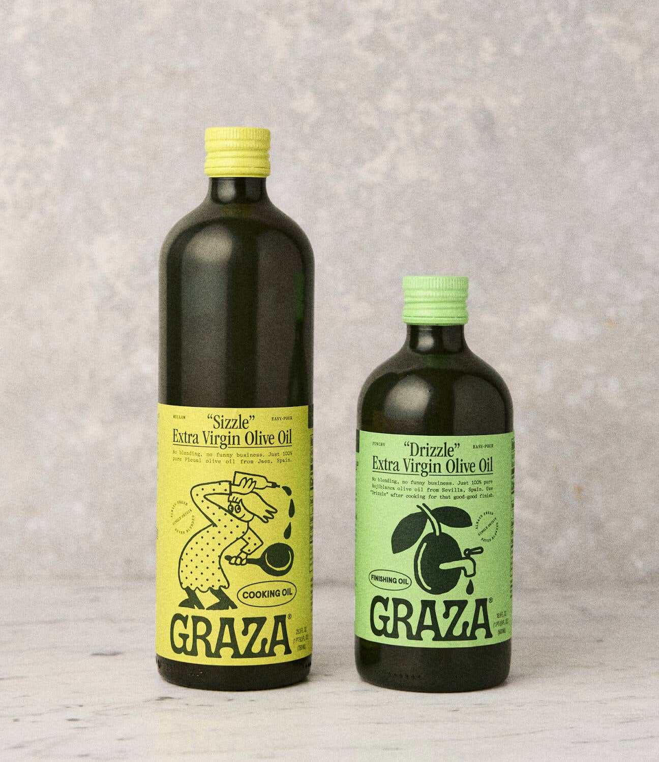 Graza - Wholesale Olive Oil - “Drizzle” Glass4