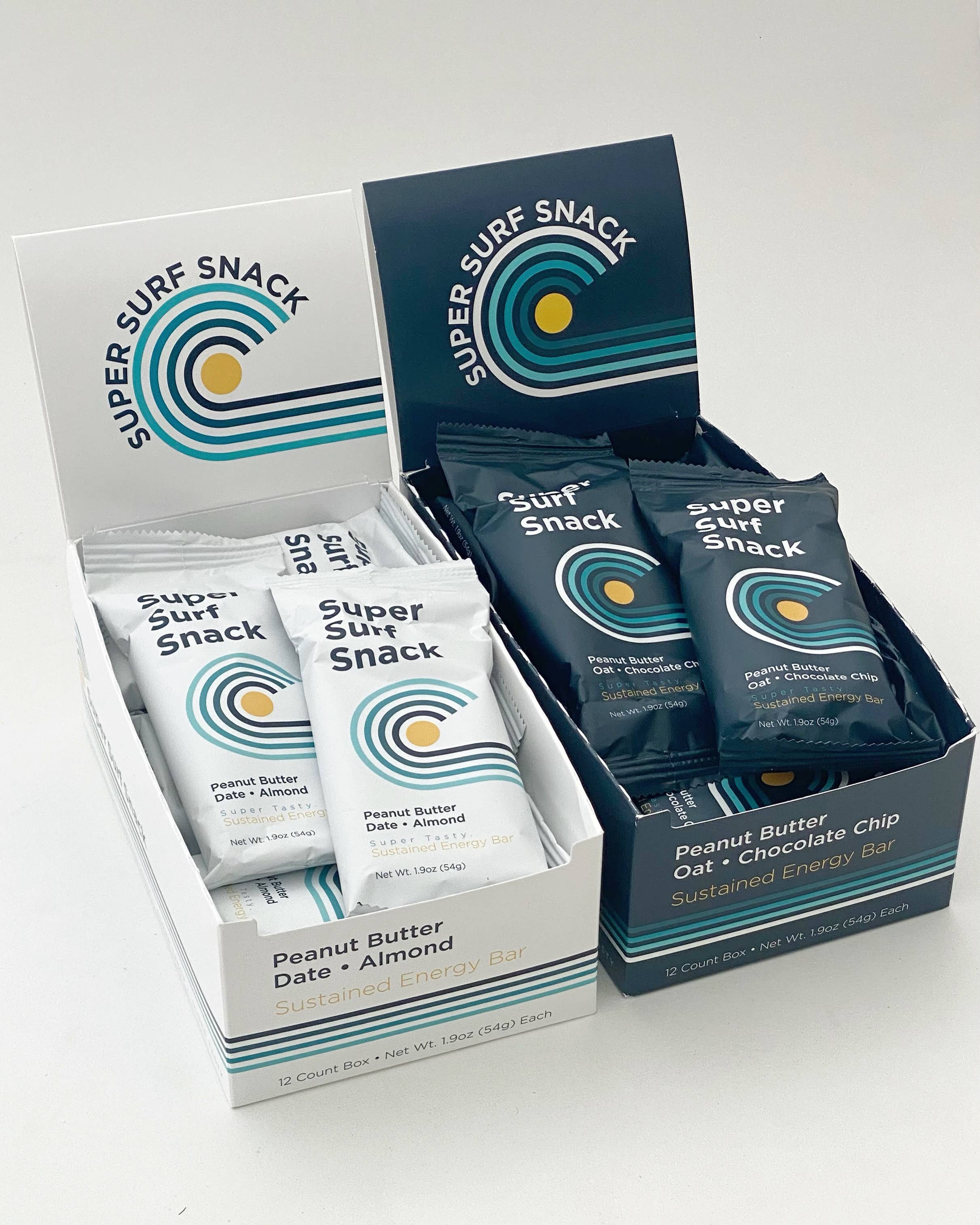 Super Surf Snack - Wholesale Snack Bar - Peanut Butter Date Almond-Super Surf Snack organic bar1