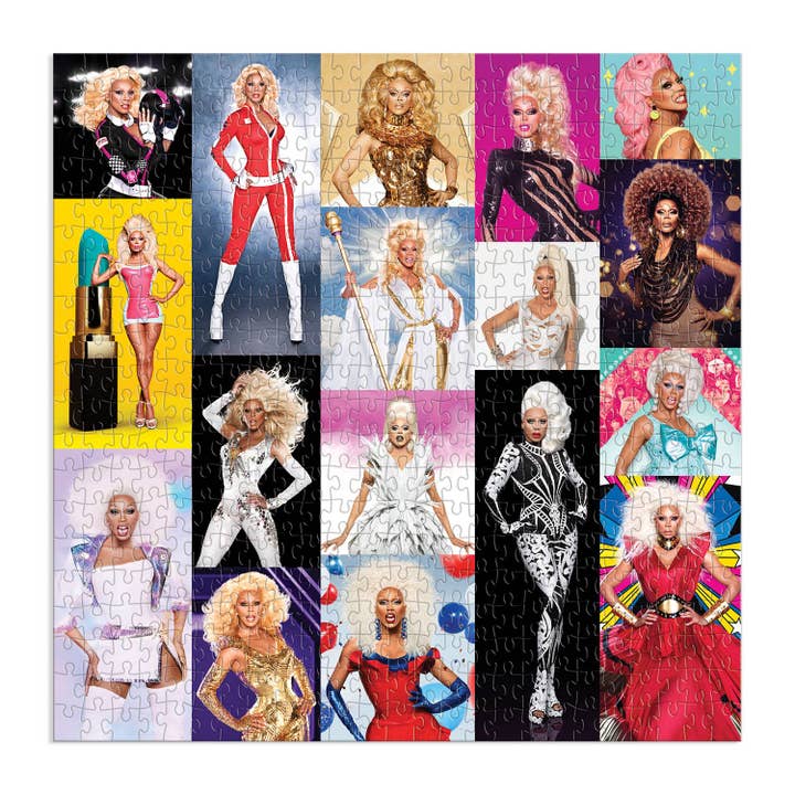 Chronicle Books - Wholesale Puzzle - Adult - RuPaul's Drag Race 500 Piece Puzzle