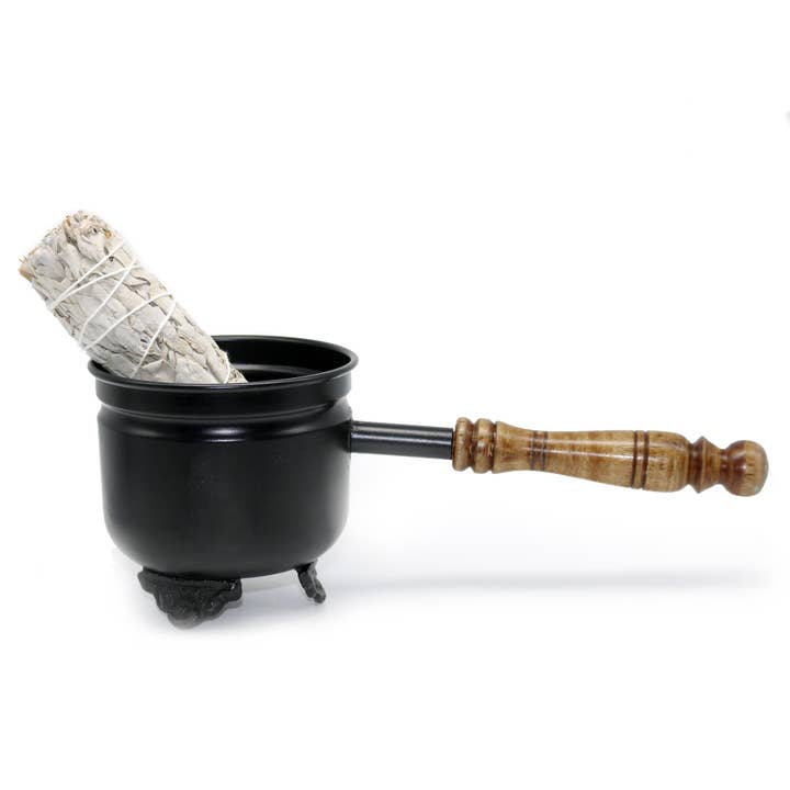Designs by Deekay Inc. - Wholesale Incense Holder - Metal Smudge Pot (4 in.) - Tree of Life