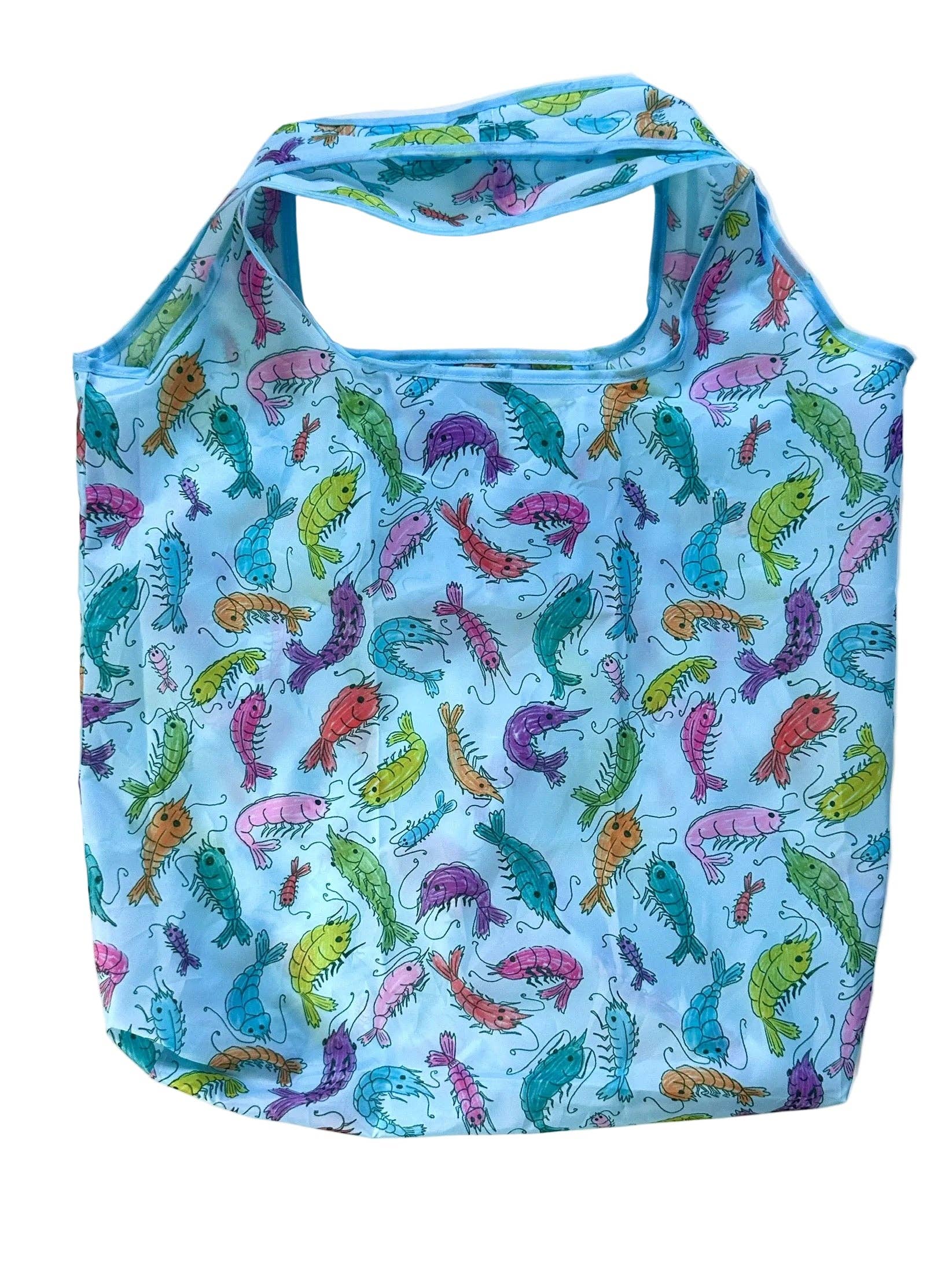 liadelyonart - Wholesale Grocery/Shopping Bag - Whimsical Shrimp Reusable Tote Bag13