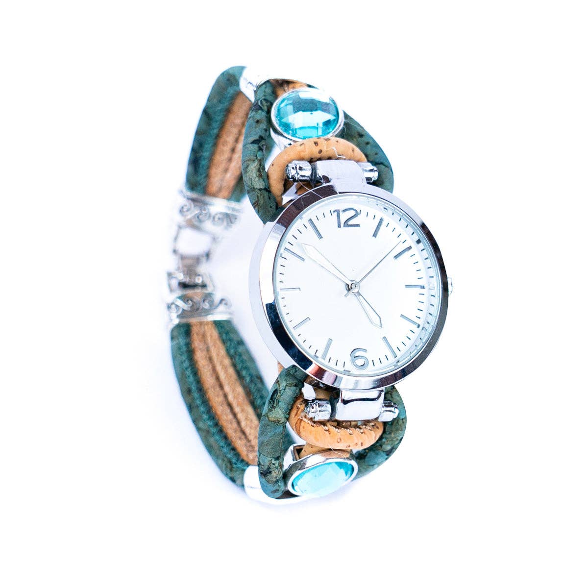 Meninas Bonitas Cork – wholesale Armbandsur - Dam – Handgjord klocka i kork WA-2944
