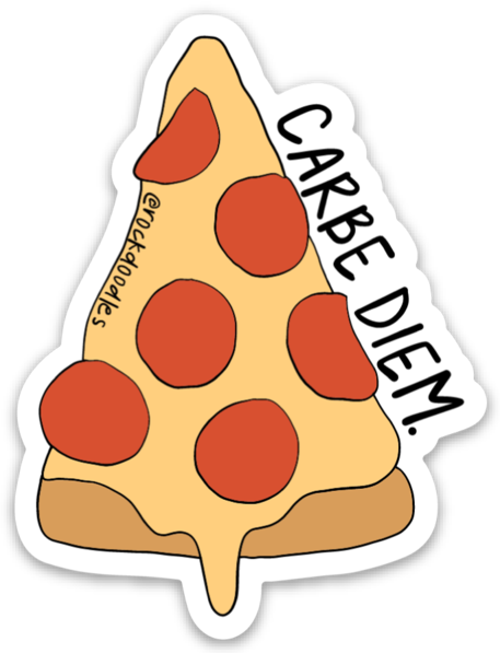 rockdoodles - Wholesale Sticker - Carbe Diem Sticker1