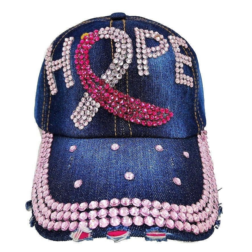 Diacly - Wholesale Baseball Cap - Women's - Hope Rhinestone Cap1