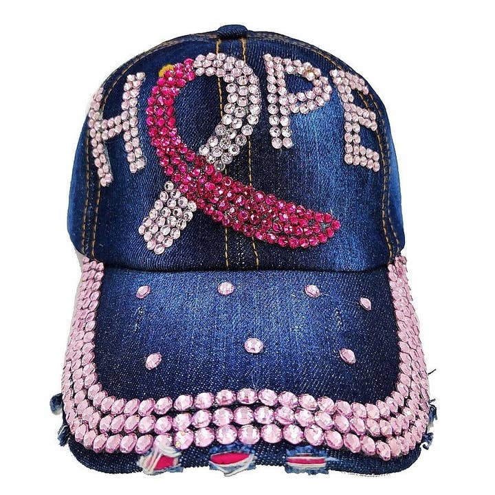 Diacly - Wholesale Baseball Cap - Women's - Hope Rhinestone Cap1